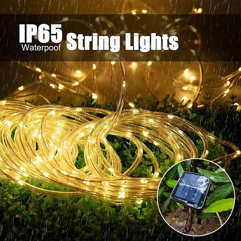 Outdoor Solar Powered Tube Light 32m/22M/12M/7M